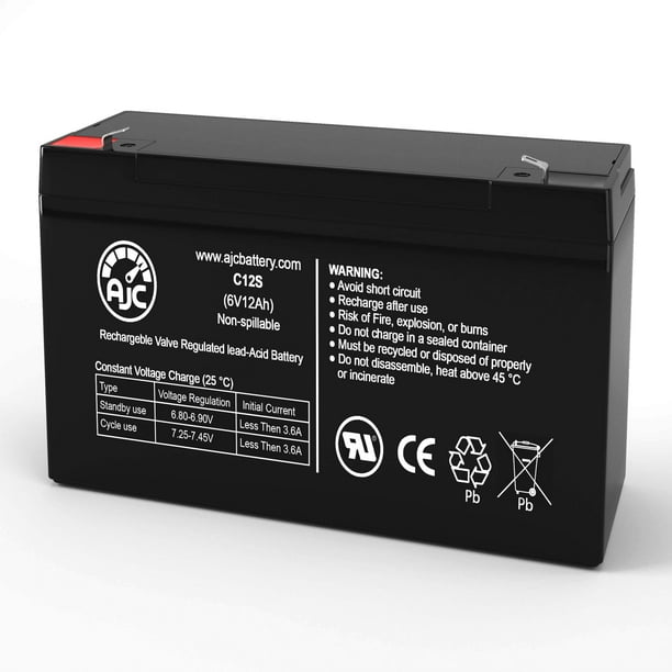 Emergi-Lite LL6 Compatible Replacement Battery